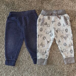 (2) Toddler Boy’s Cat & Jack Joggers Sz 2T